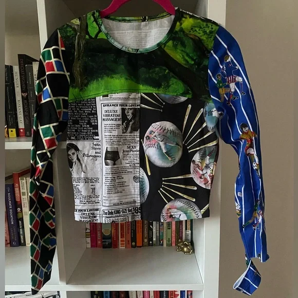 FBC Scrap Fabric Long Sleeve Top - Picture 1 of 4